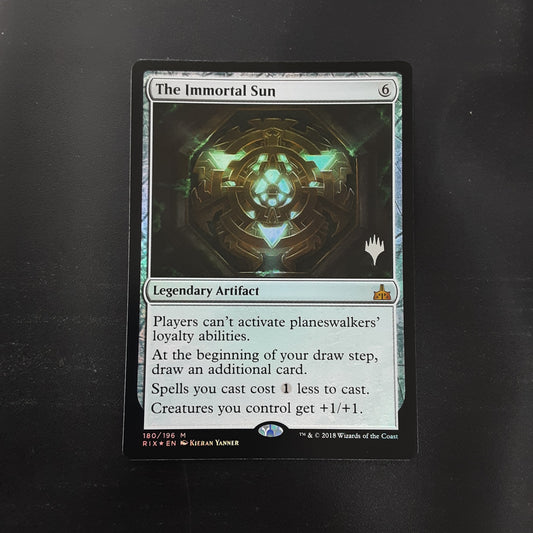Foil The Immortal Sun (Planeswalker Stamped)