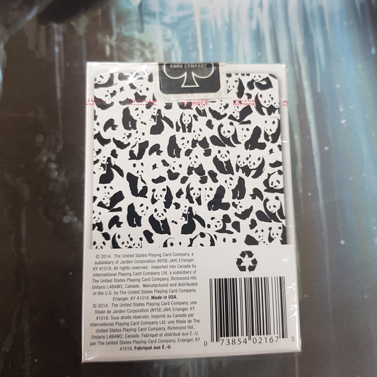 Panda Bicycle Playing Cards