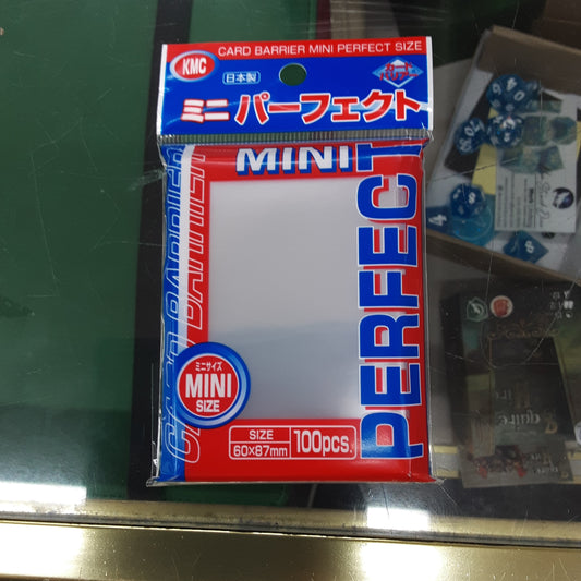 KMC MINI Perfect Size Sleeves - Top Load 100ct