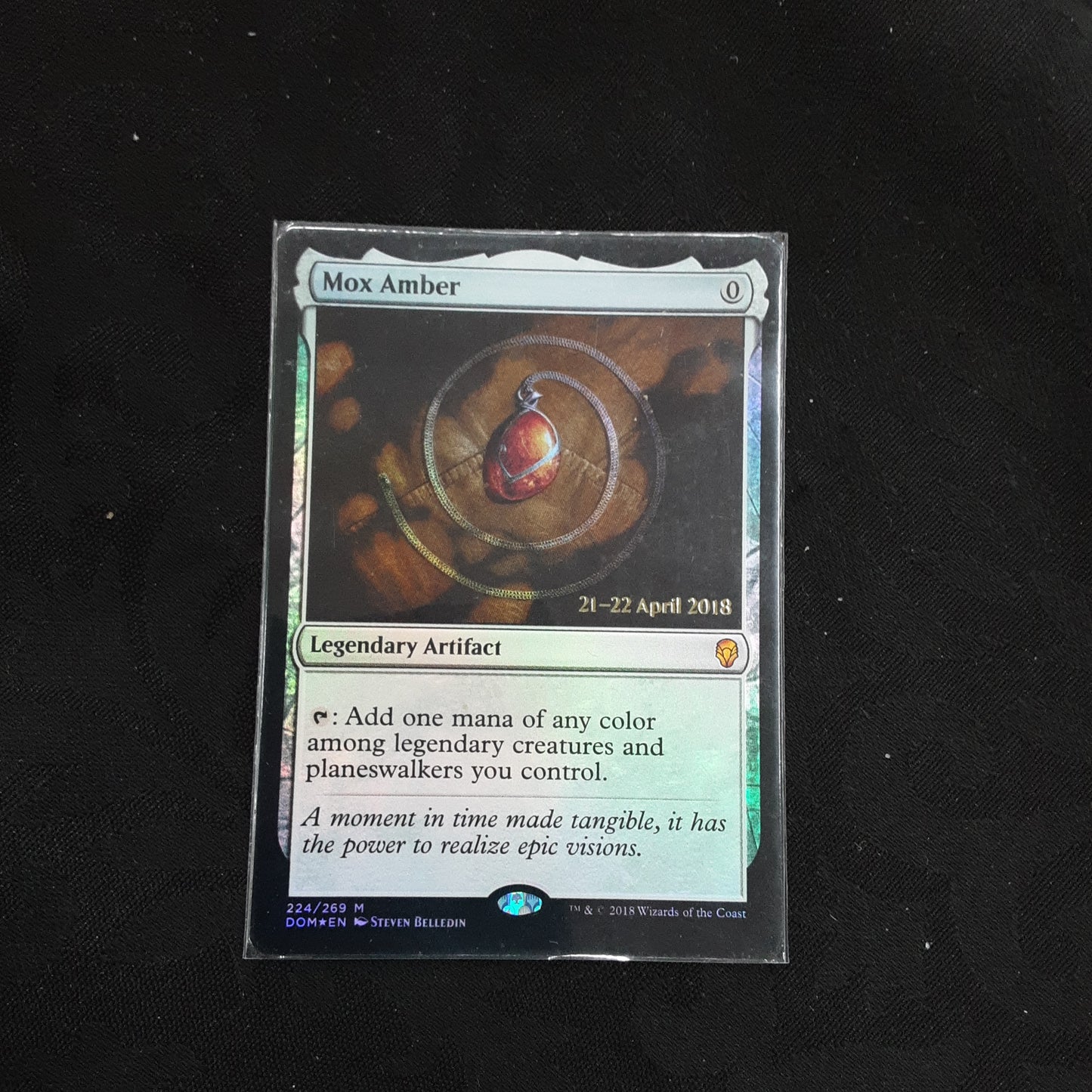 Mox Amber- PR Foil