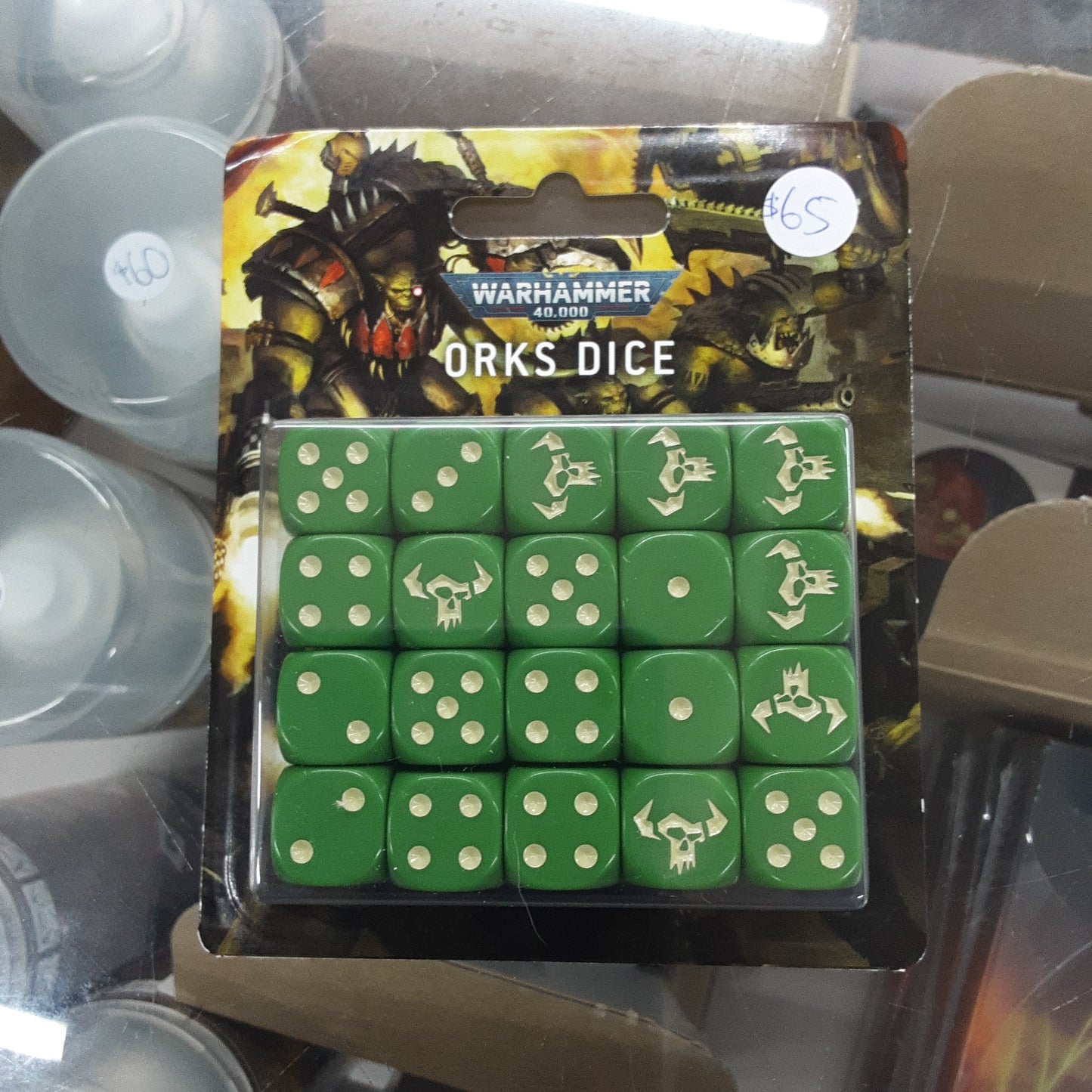Warhammer 40k Orks Dice