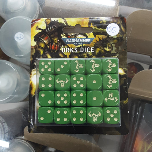Warhammer 40k Orks Dice