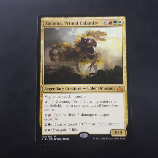 Zacama, Primal Calamity