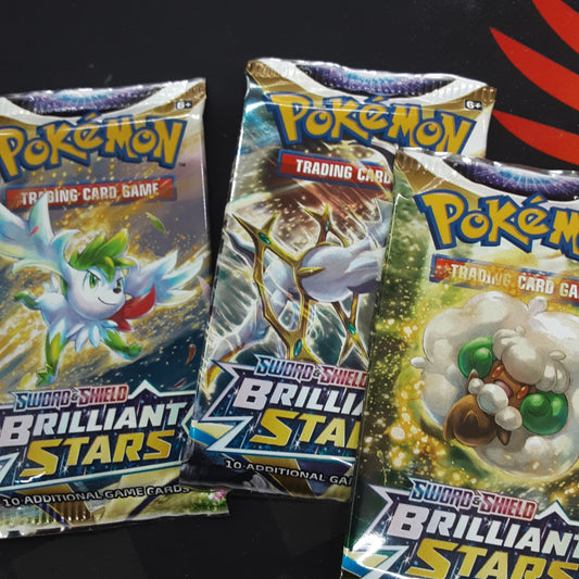 Pokemon TCG - Sword and Shield: Brilliant Stars Booster Packs