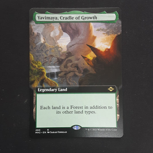 Yavimaya, Cradle of Growth (MH2 Full Art)