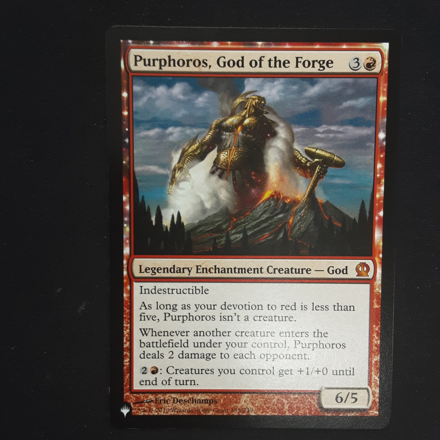 Purphoros, God of the Forge (Mystery Booster)