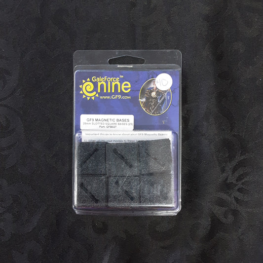 Gale Force Nine 25mm Magnetic Slotted Square Bases