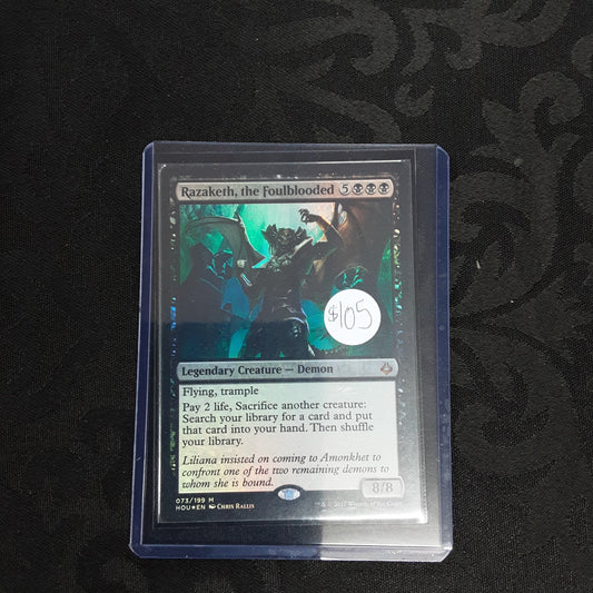 Razaketh, the Foulblooded (Foil)