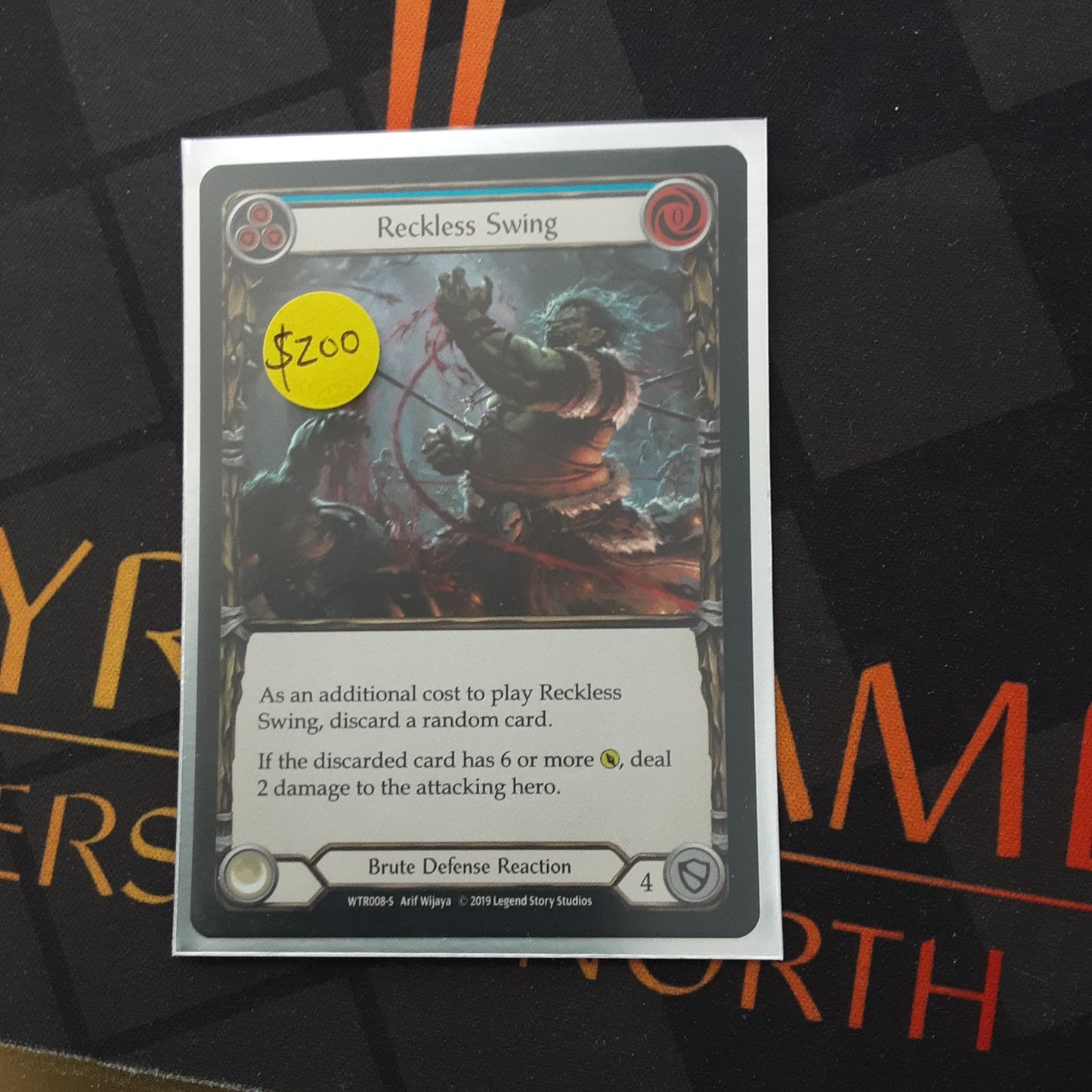 Reckless Swing | Secret [Rainbow Foil] - Alpha Print
