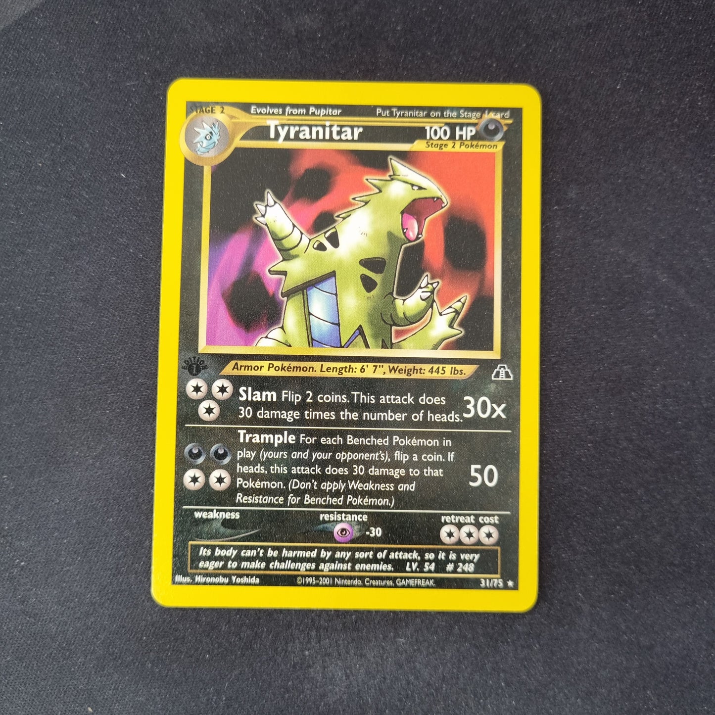 Tyranitar - Neo Discovery - 1st Edition