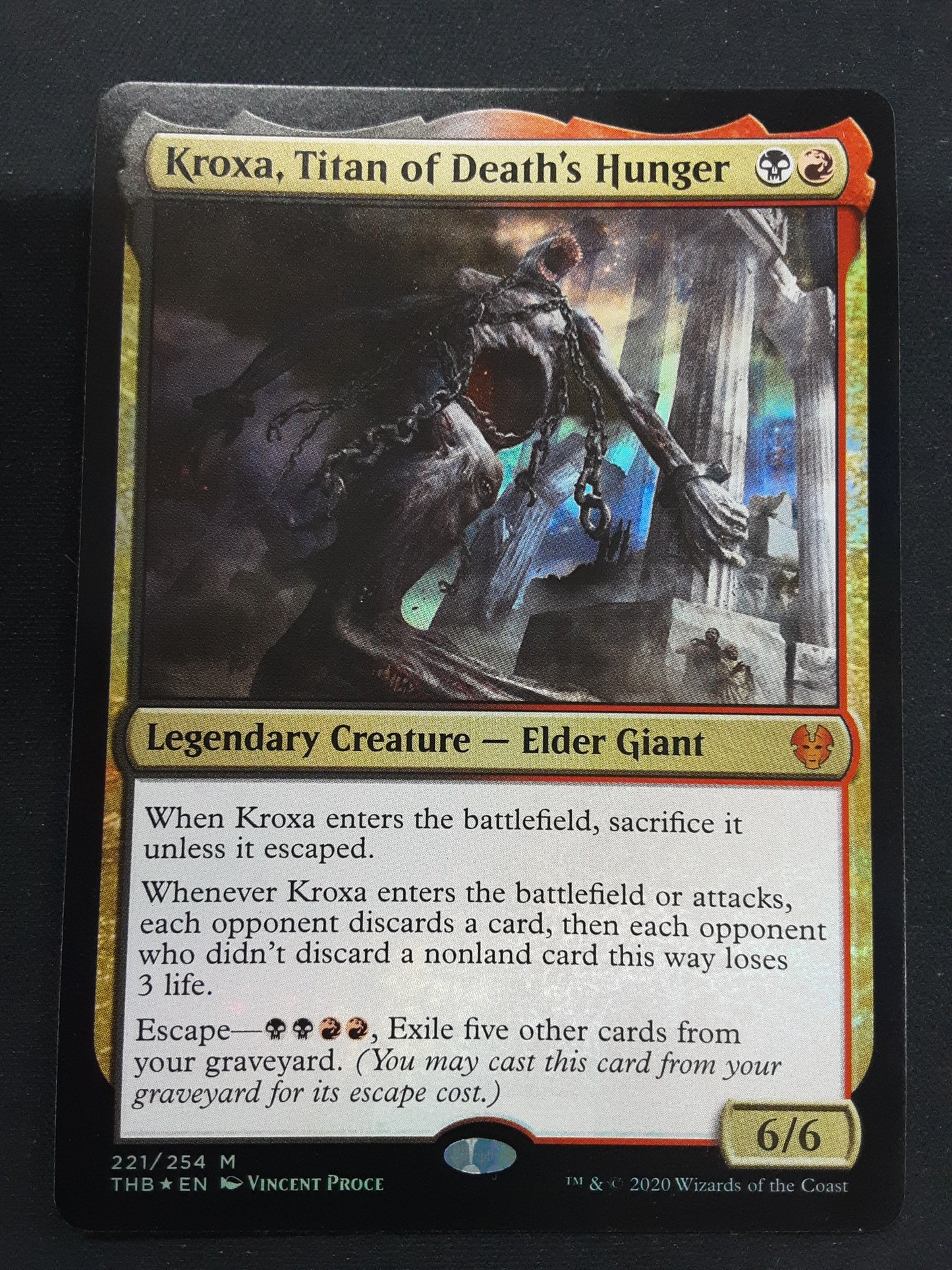 Kroxa, Titan of Death's Hunger (foil, tbd)