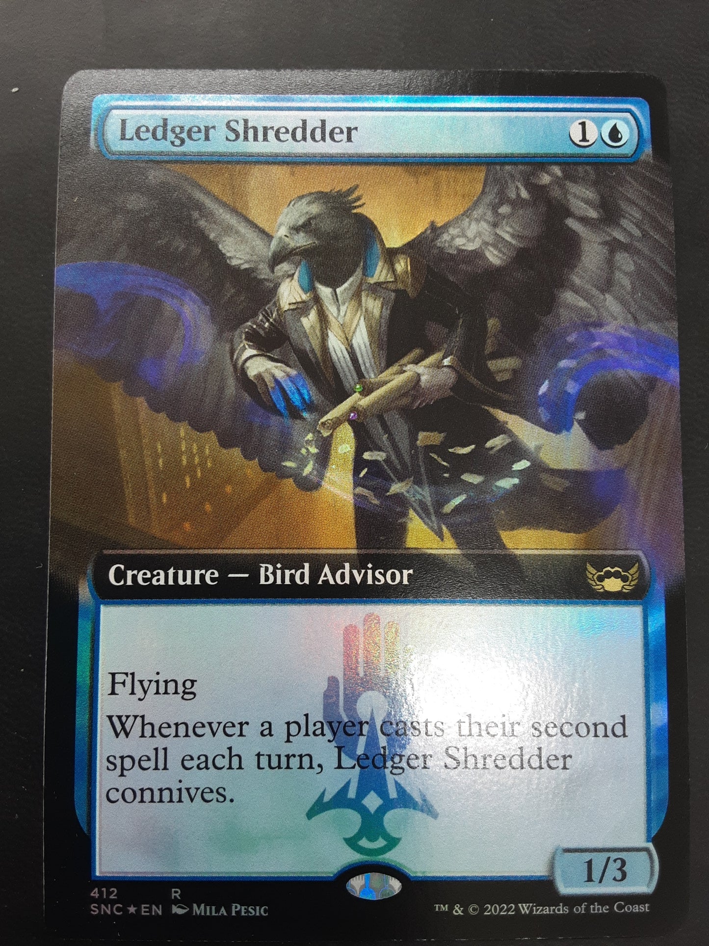 Ledger Shredder (extended art foil, SNC)