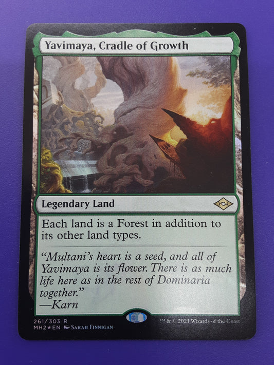 Yavimaya, Cradle of Growth (foil, MH2)