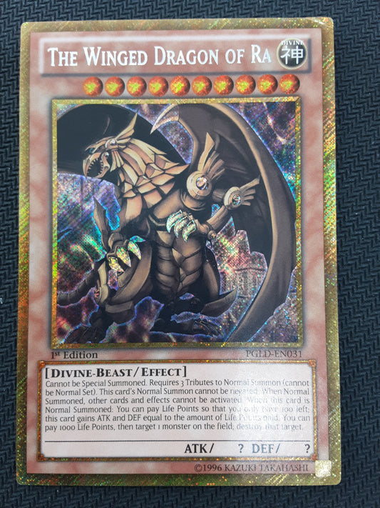 The Winged Dragon of Ra (1st, PGLD)