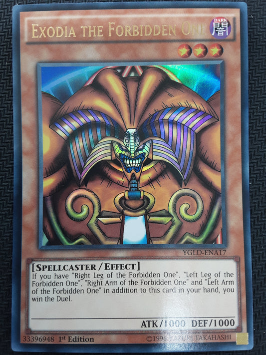 Exodia the Forbidden One (1st, YGLD)