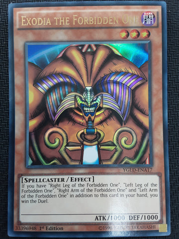 Exodia the Forbidden One (1st, YGLD)