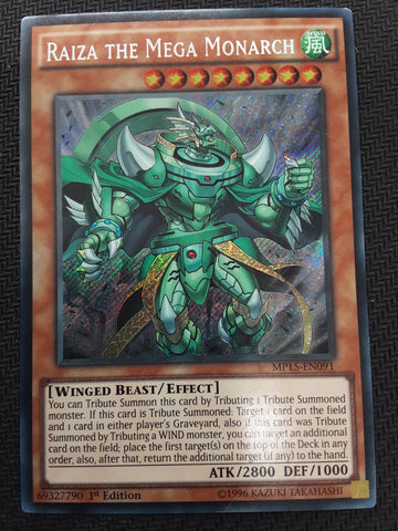 Raiza the Mega Monarch (1st, MP15)
