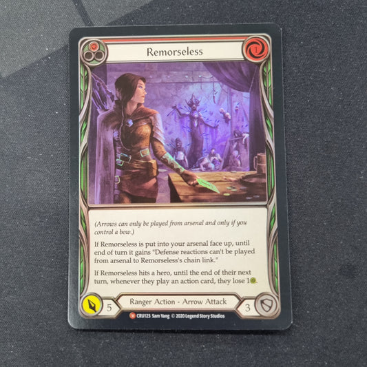 Remorseless - 1st Edition Foil