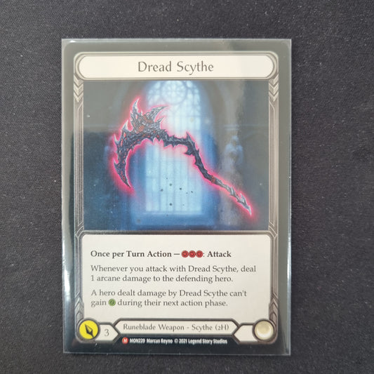 Dread Scythe - 1st Edition Cold Foil