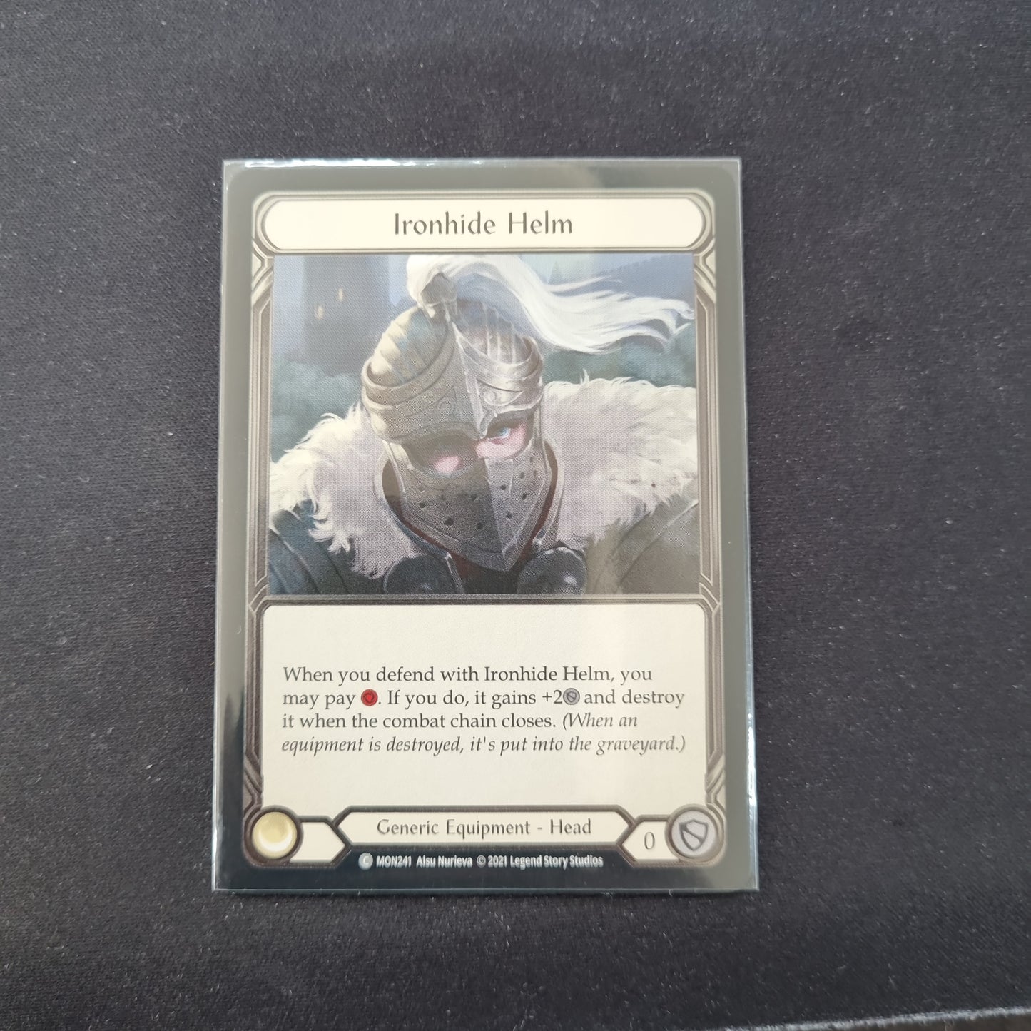 Ironhide Helm - 1st Edition Cold Foil