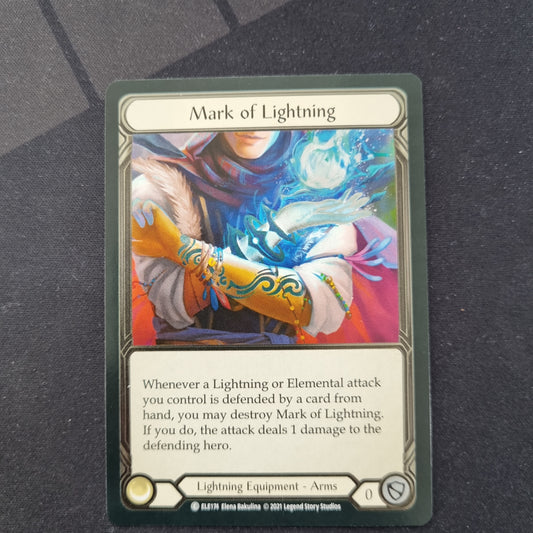 Mark of Lightning - 1st Edition Cold Foil