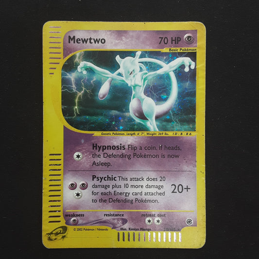 Mewtwo - Expedition Singles Holo Rare (hp)