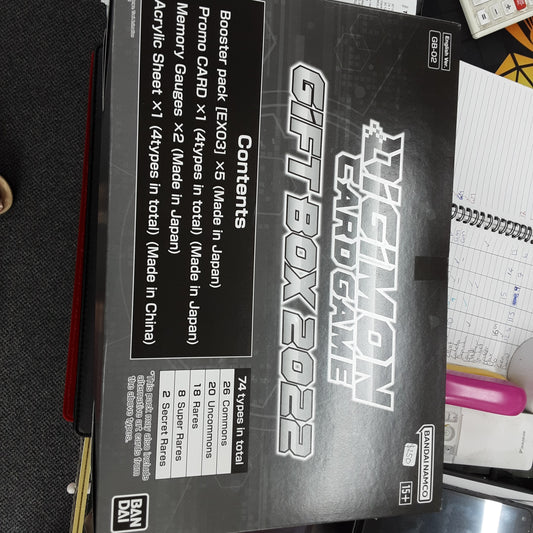 Digimon card game Gift Box