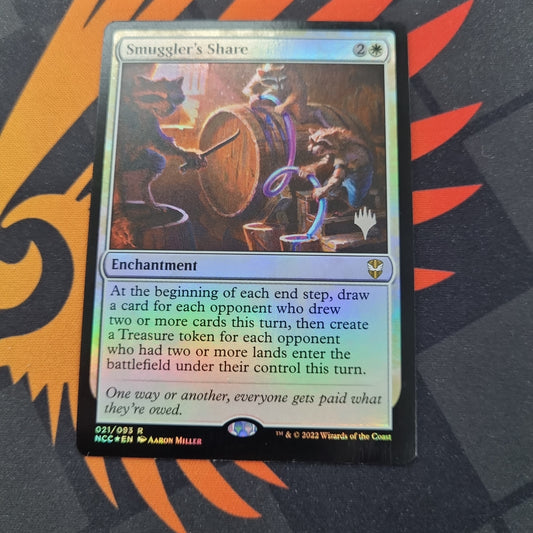 Foil Smuggler's Share - Planeswalker Promo