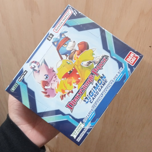 Digimon BT-11 Dimensional Phase Box