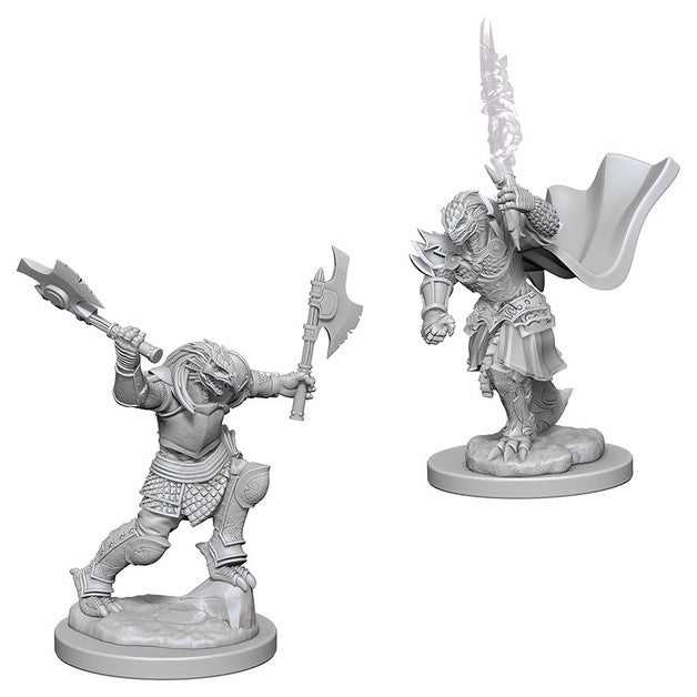 Dragonborn Female Fighter (UNPAINTED)
