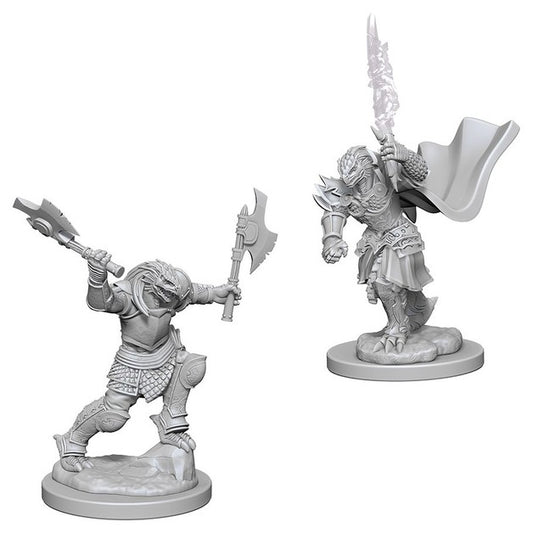 Dragonborn Female Fighter (UNPAINTED)