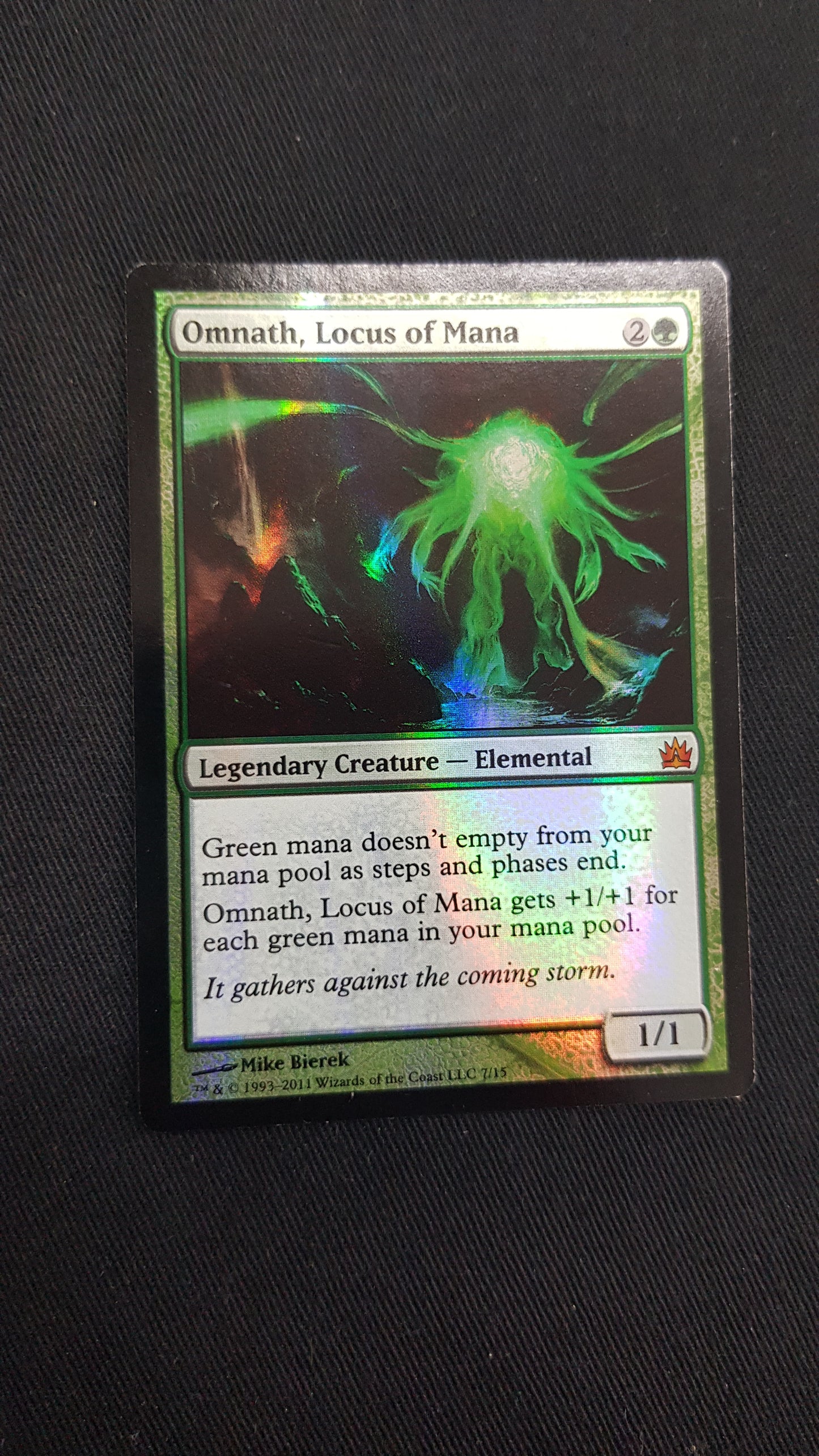 Foil Omnath, Locus of Mana