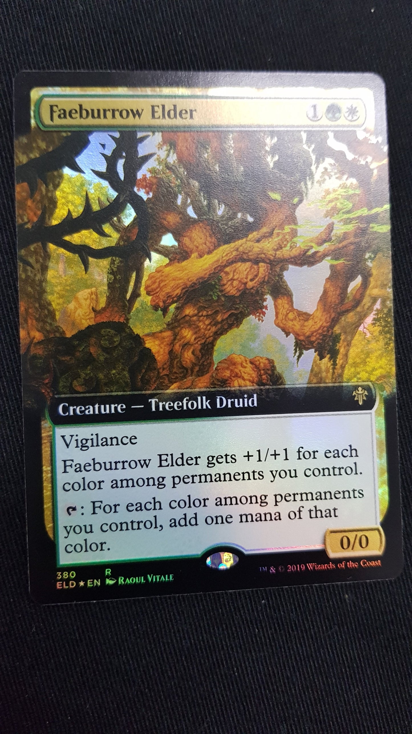 Foil Faeburrow Elder (foil)