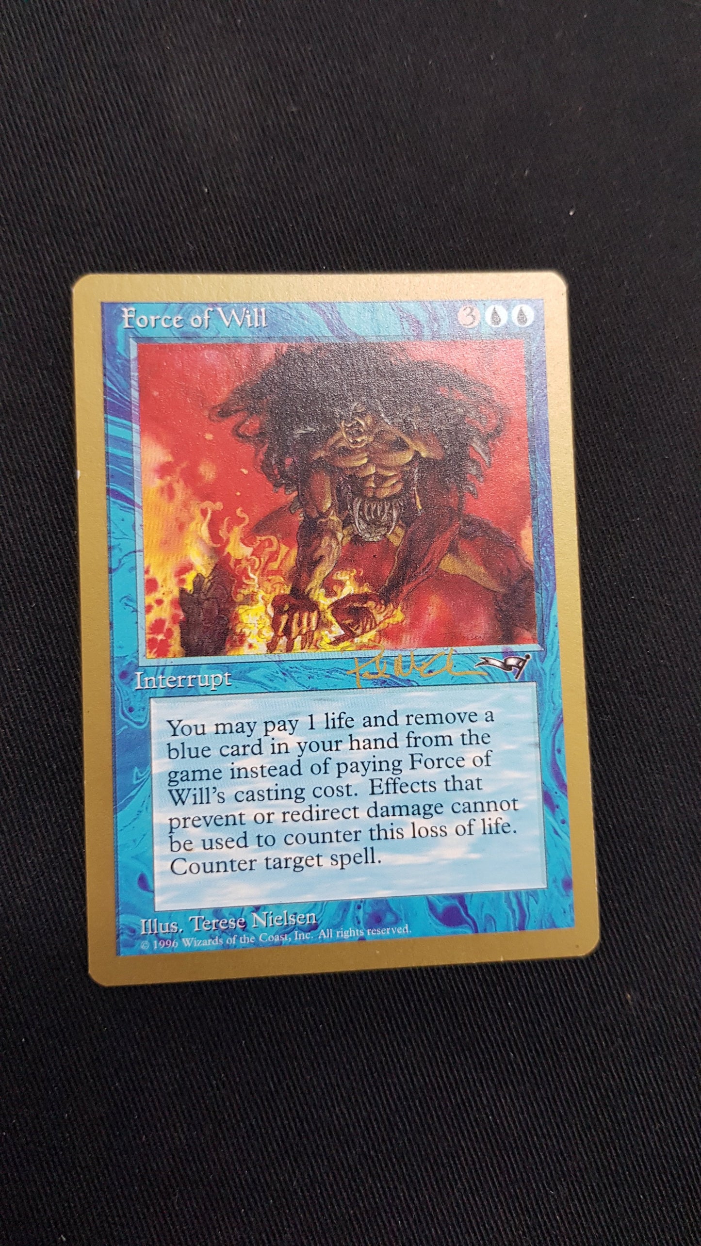 Force of Will (Gold Bordered)