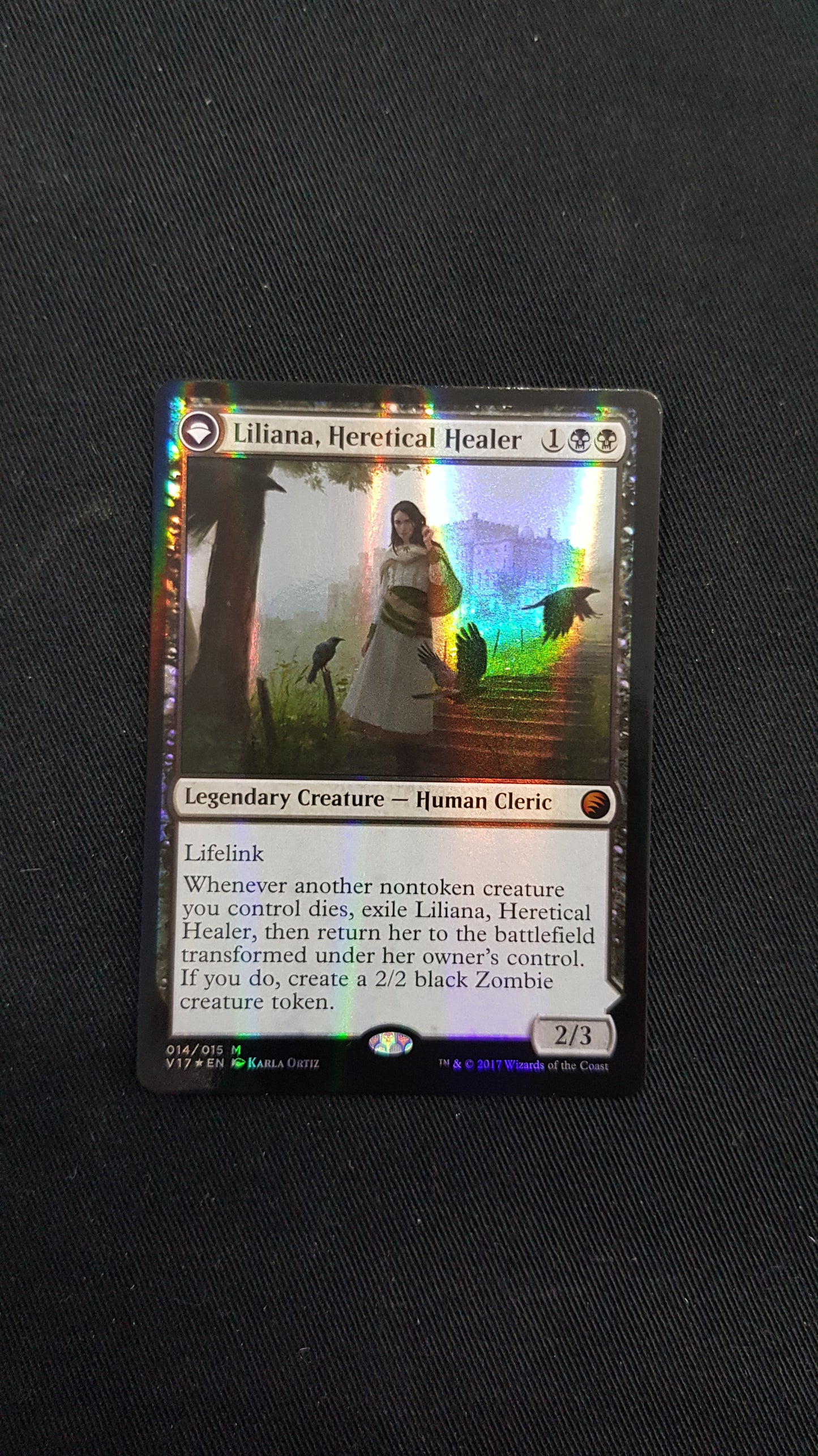 Foil Liliana, Heretical Healer