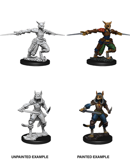 Female Tabaxi Rogue (UNPAINTED)