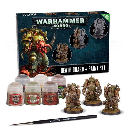 WH40K: Deathguard Paint Set