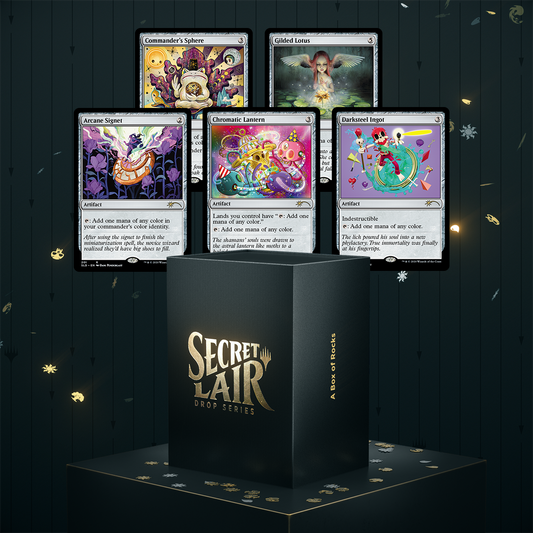 MTG Secret Lair: A Box of Rocks