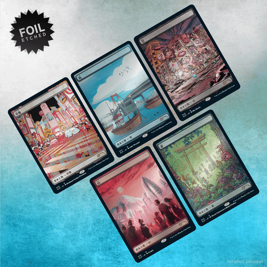 MTG Secret Lair: The Toyko Lands