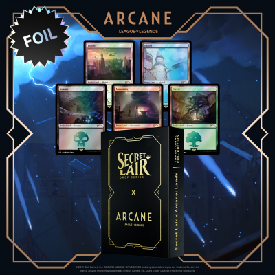 MTG Secret Lair: Secret Lair x Arcane Lands