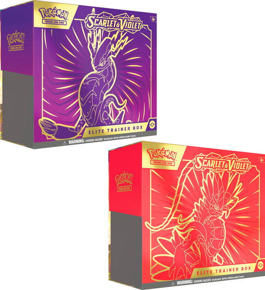 Pokemon TCG Scarlet and Violet Elite Trainer Box
