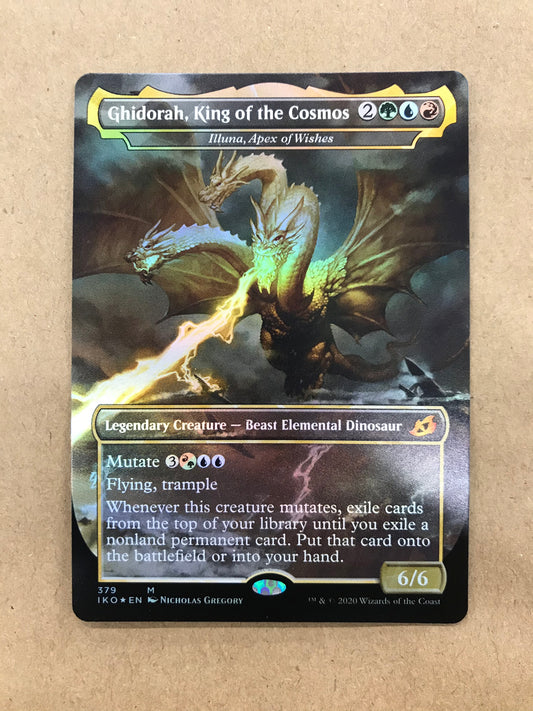 Foil Ghidorah, King of the Cosmos (Illuna, Apex of Wishes)