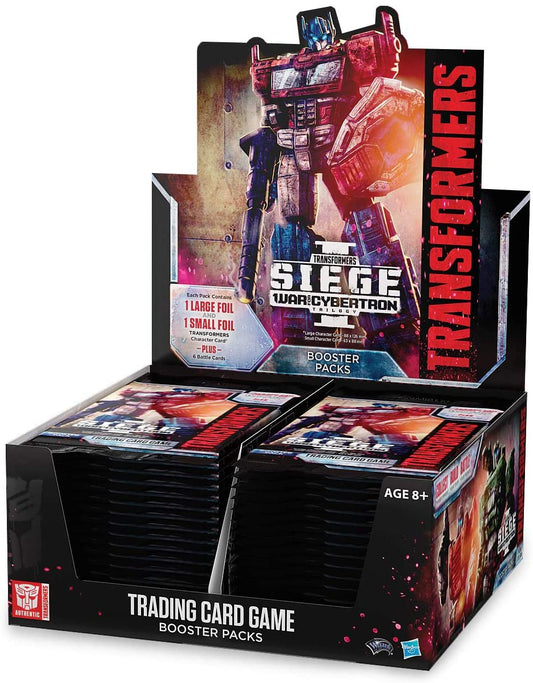 Transformers TCG Siege 1 War for Cybertron Booster Box