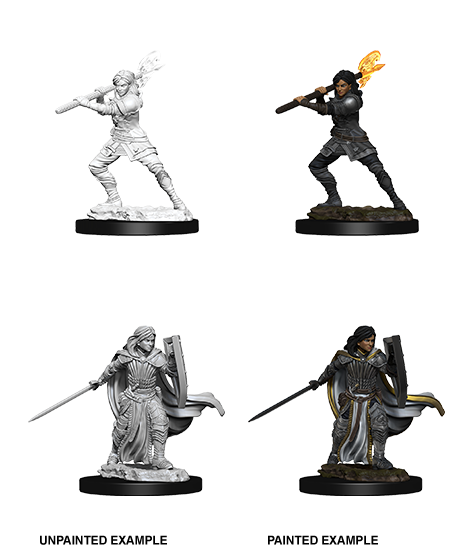 Human Paladin Female (UNPAINTED)