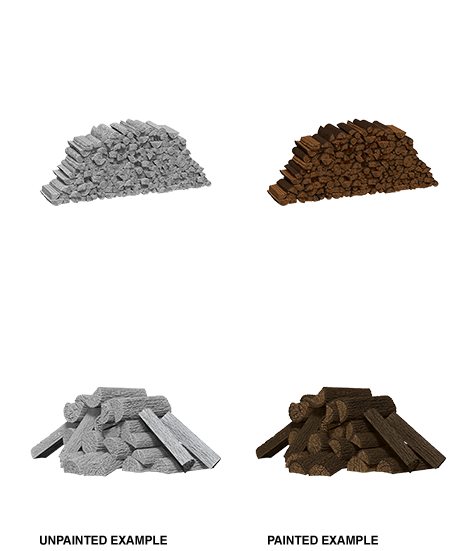 Piles of Wood (UNPAINTED)