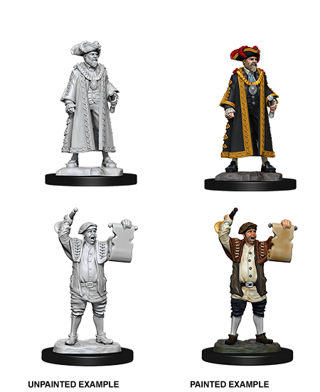 Mayor and Town Crier (UNPAINTED)