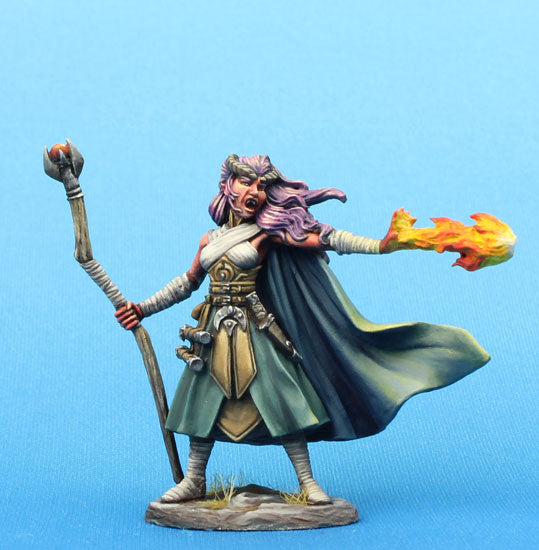 Female Demonkin Mage