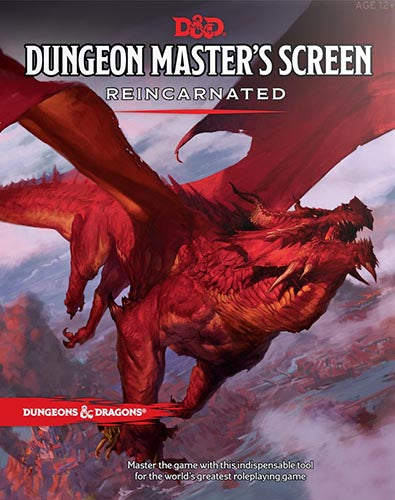 Dungeons and Dragons 5e Dungeon Master Screen Reincarnated