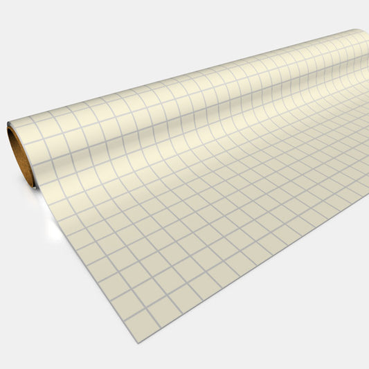 Gaming Paper 30sq. Ft. 30" x 12' White Square Grid