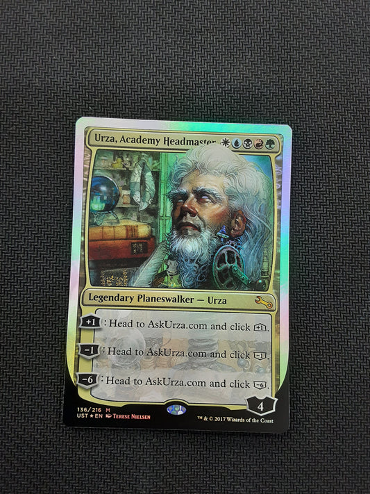 Foil Urza, Academy Headmaster